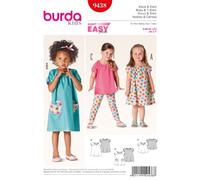 Burda b9438 T-Shirt and Dress Sewing Pattern 19 x 13 cm