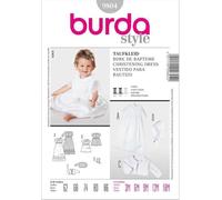 Burda B9804 Dress Pattern for Christening Dress 19 x 13 cm
