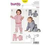 Burda Baby Easy Sewing Pattern 9349 Jogging Suit