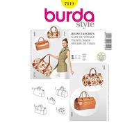 Burda Craft Sewing Pattern 7119 - Travel Bags Sizes: One Size
