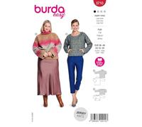 Burda Easy Sewing Pattern Ladies Cuddly Jumper #5710 Size 8-18
