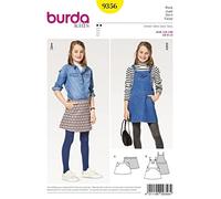 Burda Girls Easy Sewing Pattern 9356 Skirt & Pinafore Dress