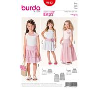 Burda Style Sewing Pattern B9442 Children's Skirt