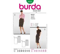 Burda Ladies Easy Sewing Pattern 8155 Pencil Skirts