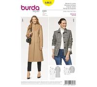 Burda Ladies Sewing Pattern 6461 Coat & Jacket