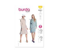Burda Paper Sewing Pattern 5826 Dresses 10-22 (36-48)