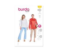 Burda Paper Sewing Pattern 5839 Tops 18-28 (44-54)