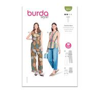 Burda Paper Sewing Pattern 5914 Jumpsuits, Tops 8-18 (34-44)