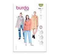 Burda Paper Sewing Pattern 5923 Coats 8-22 (34-48)