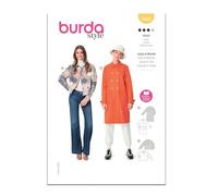 Burda Paper Sewing Pattern 5992 Coats, Jackets 8-18 (34-44)