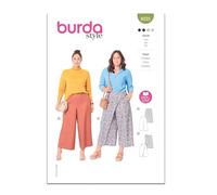Burda Paper Sewing Pattern 6035 Trousers 18-28 (44-54)