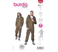 Burda Paper Sewing Pattern 6065 Onesies 34-44 (44-54)