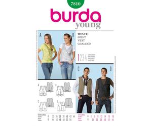 Burda Paper Sewing Pattern 7810