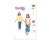 Burda Paper Sewing Pattern 9227 Tops 4-11 (104-146)