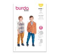 Burda Style Sewing Pattern B9234 Children's Jacket and Waistcoat