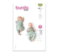 Burda Paper Sewing Pattern 9258 Jumpsuits 1M-3 (56-98)