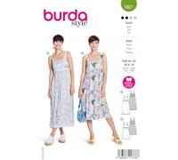 Burda Sewing Pattern 5821 Dress [Ladies Size 6-18] Level 2 Light