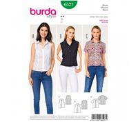Burda Sewing Pattern 6527 Women 8-18 Shirts, Tops