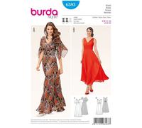 Burda Sewing Pattern 6583 Women 8-20 Dresses