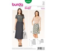 Burda Style Sewing Pattern B6733 Misses' Wrap Skirt