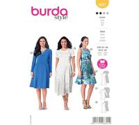 Burda Sewing Pattern 6821 Women 8-10-12-14-16-18-20 Dresses