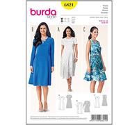 Burda Sewing Pattern 6821 Women 8-10-12-14-16-18-20 Dresses