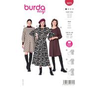 burda style Sewing Pattern 5975 - Sew Your Own Dress [Ladies, Sizes: 8-20] Level 1 for Beginners Multi-Colour