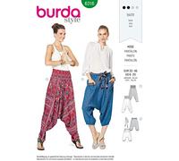Burda Style Sewing Pattern 6316 - Misses' Harem Pant, A(6-8-10-12-14-16-18-20)
