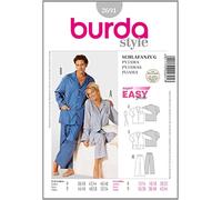 Burda Style Sewing Pattern B2691 Unisex Pyjamas