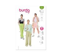 Burda Style Sewing Pattern B5761 Misses' Cargo Pants