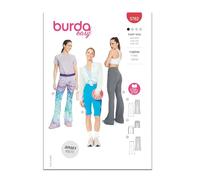Burda Style Sewing Pattern B5762 Misses' Leggings