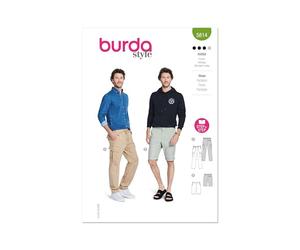 Burda Style Sewing Pattern B5814 Men's Trousers