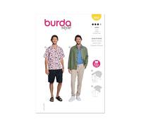 Burda Style Sewing Pattern B5842 Men's Shirt