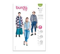 Burda Style Sewing Pattern B5855 Misses' Jacket & Coat
