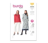 Burda Style Sewing Pattern B5984 Misses’ Jacket and Trench Coat