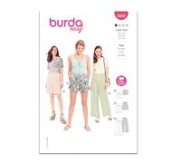 Burda Style Sewing Pattern B6008 Misses' Trousers