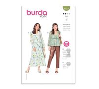 Burda Style Sewing Pattern B6023 Misses' Dress and Blouse