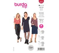 Burda Style Sewing Pattern B6075 Misses' Top and Dress