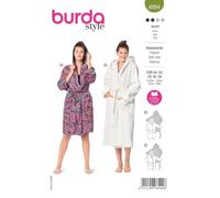 Burda Style Sewing Pattern B6094 Misses' Bathrobe with Hood