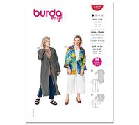 Burda Style Sewing Pattern B6107 Misses' Jacket or Coat