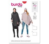Burda Style Sewing Pattern B6175 Misses' Cape or Poncho