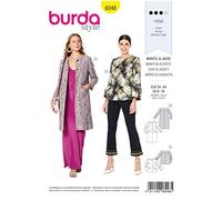 Burda Style Sewing Pattern B6248 Misses' Lined Coat or Jacket
