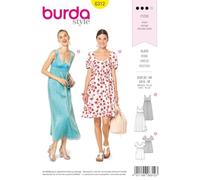 Burda Style Sewing Pattern B6312 Misses' Ballet Neckline Dress