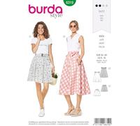 Burda Style Sewing Pattern B6319 Misses' Bell Shaped Skirt
