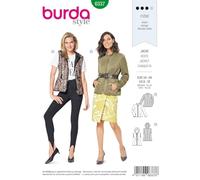 Burda Style Sewing Pattern B6337 Misses' Quilted Jacket