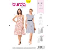 Burda Style Sewing Pattern B6343 Misses' Pinafore Dress