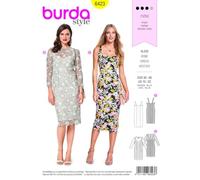 Burda Style Sewing Pattern B6423 Women’s Summer Strap Dress