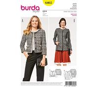 Burda Pattern Jacket, Paper, Multicoloured, 19 x 14 x 0,5 cm