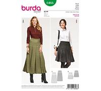 Burda Style Sewing Pattern B6466 Misses' Pleated Skirt
