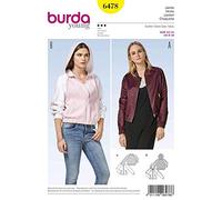 Burda Style Sewing Pattern B6478 Misses' Jackets